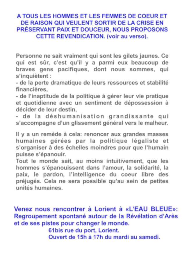 tract Gilet Jaune Lorient 1