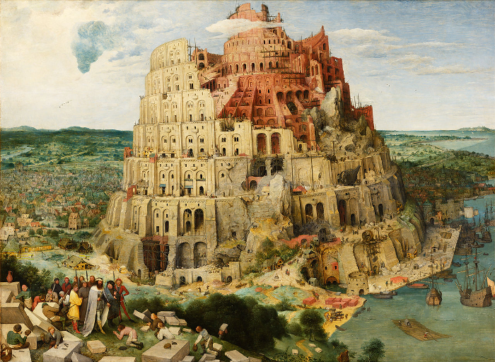 Tour de Babel par Bruegel l'Ancien