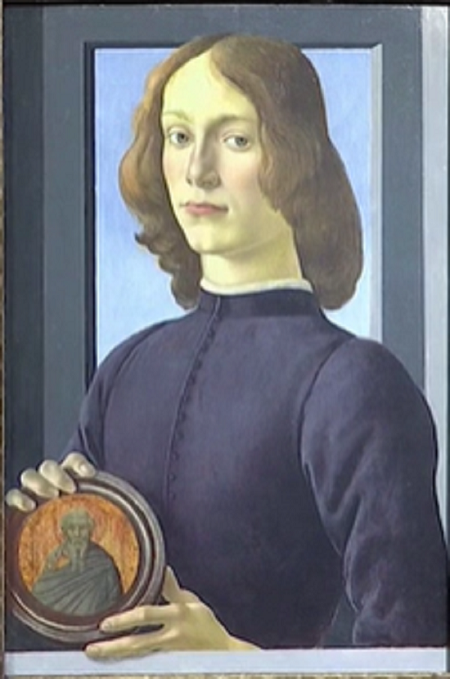Jeune Homme par Botticelli