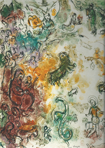 Chagall Prophétie d'Isaïe