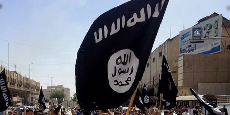 ISIS Flag in Khurdistan