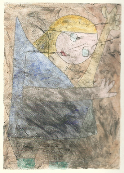 L'Ange tâtonnant, Paul Klee