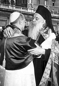 Paul VI et Athenagoras