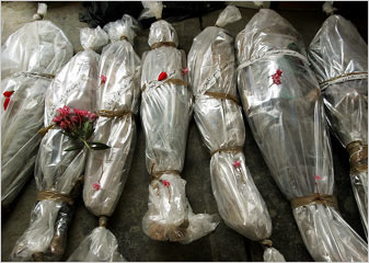 Lebanon: Dead kids wrapped up