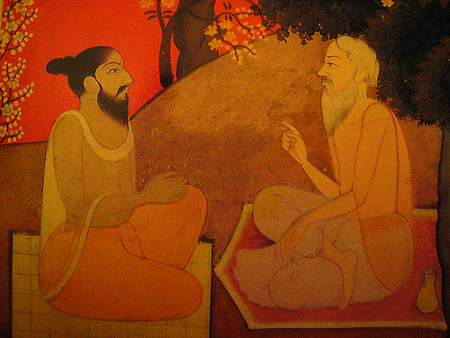 Upanishad-Écouter le
                maître