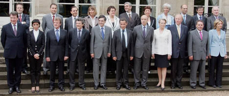 Prime minister Fillon team