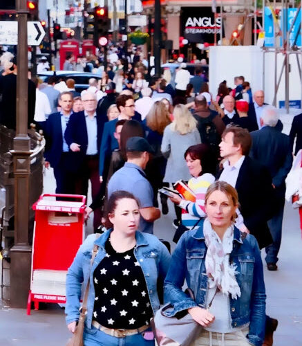 La Vérité dans la rue à Londres